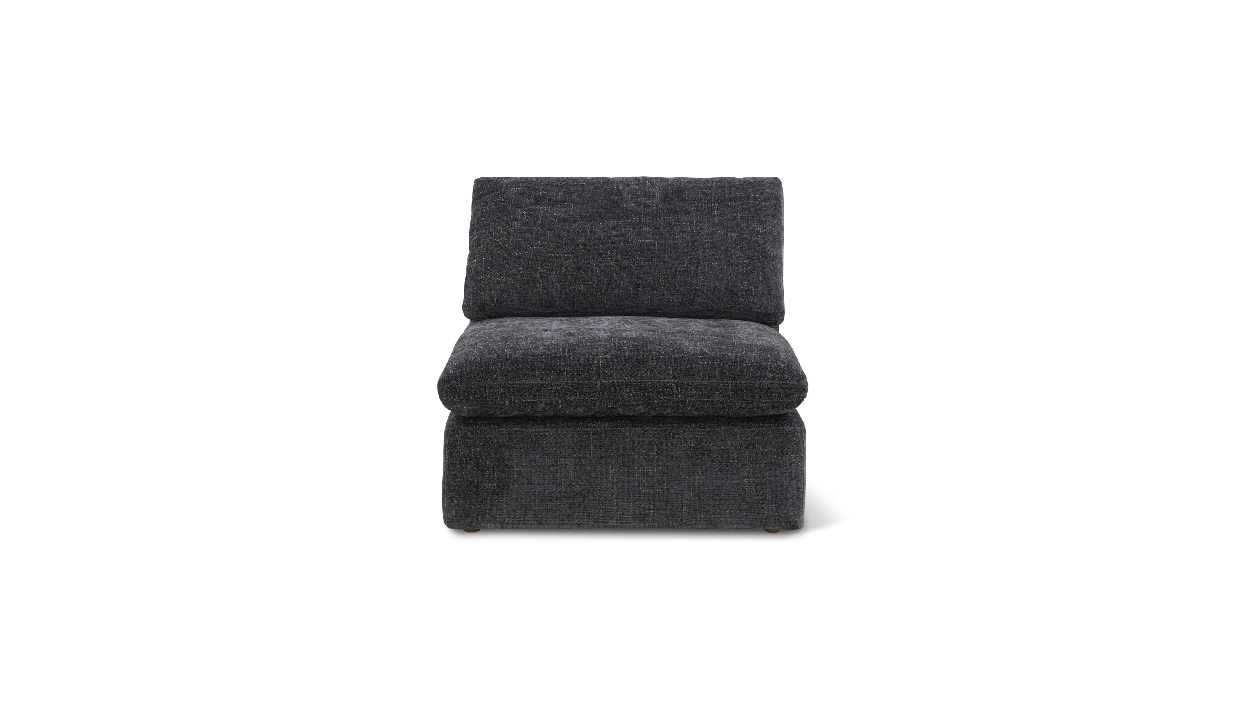 Movie Night™ Armless Chair, Standard, Truffle