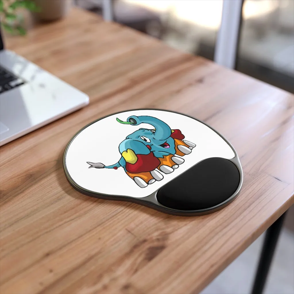 Mudphant Mouse Pad With Wrist Rest