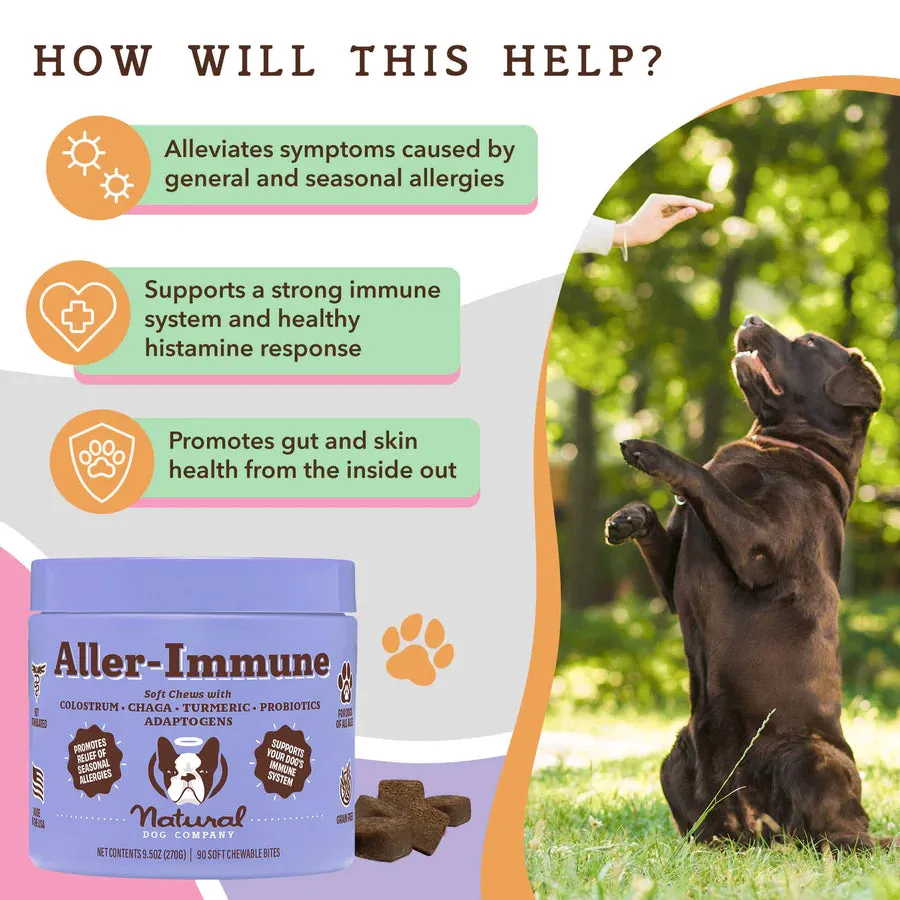 Natural Dog Company Aller-Immune Supplement - Wholesale