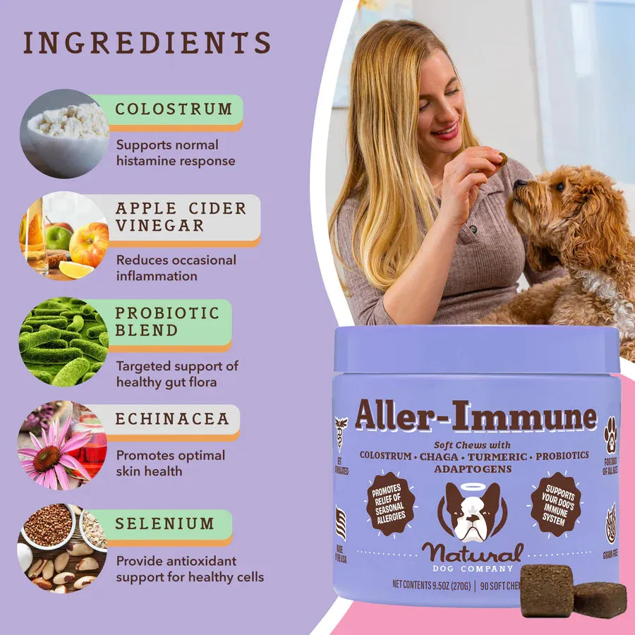 Natural Dog Company Aller-Immune Supplement - Wholesale