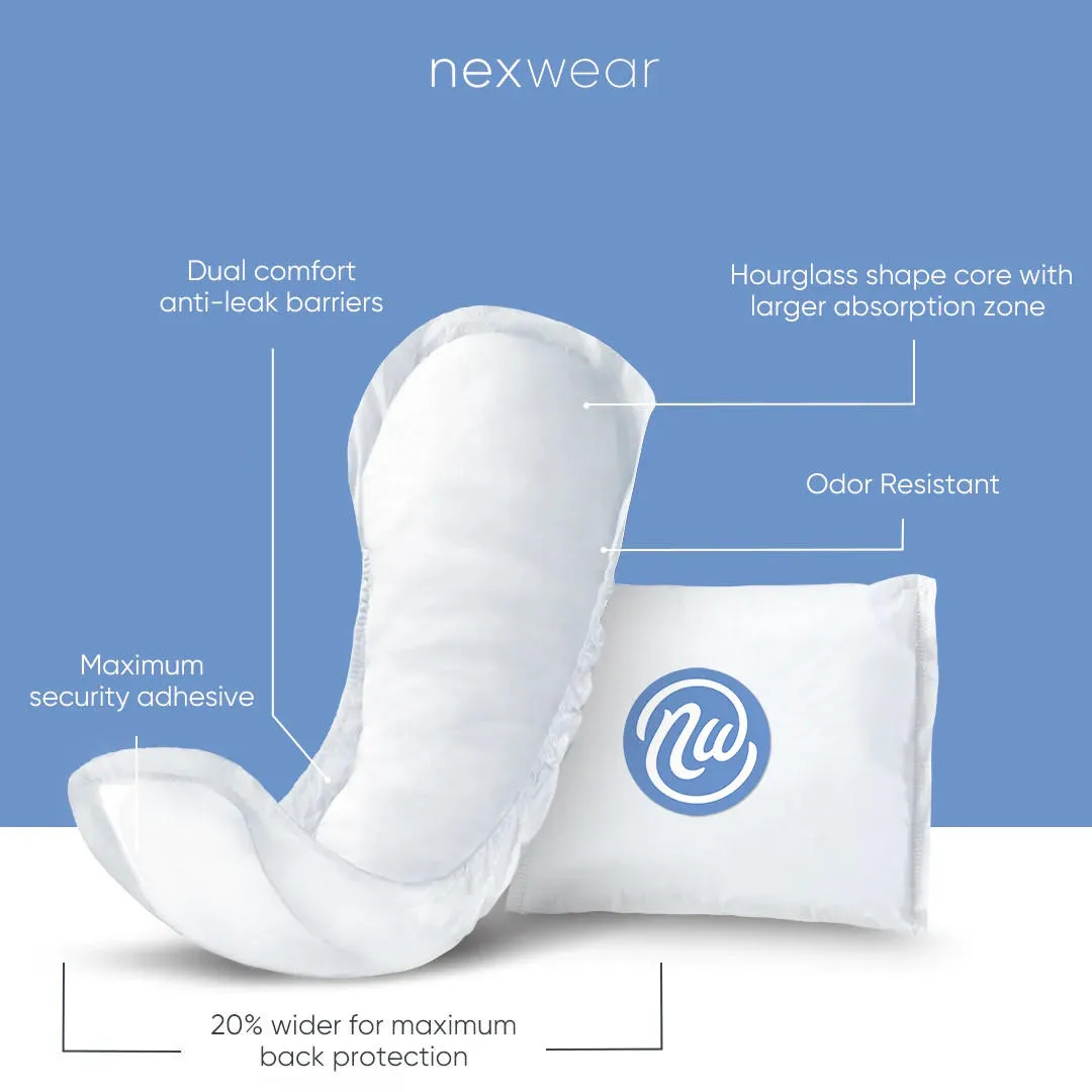 Nexwear Incontinence Pads, Maximum