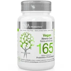 NOVA Vegan Xtreme Care Probiotic 165 Billion, 30 Capsules