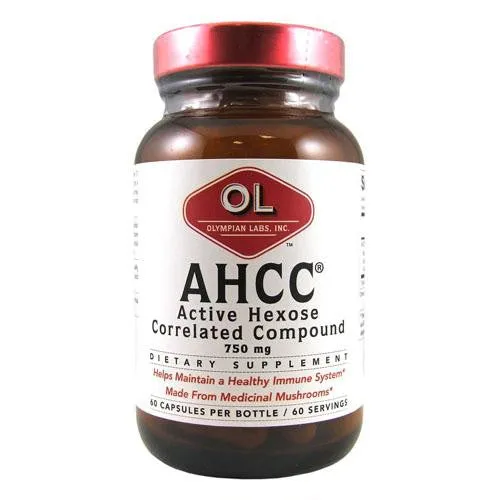 Olympian Labs Ahcc - 750 Mg - 60 Capsules