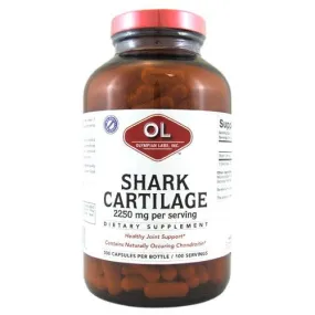 Olympian Labs Shark Cartilage - 750 Mg - 300 Capsules