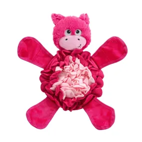 Outward Hound Snuffle Palz Pig Dog Toy Pink Large