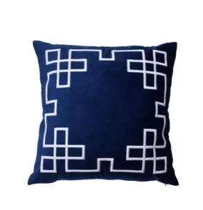 Palm Springs Navy Cushion Cover