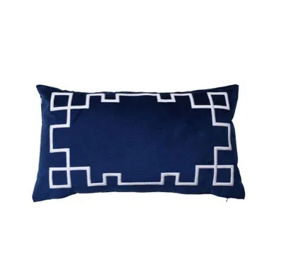 Palm Springs Navy Cushion Cover