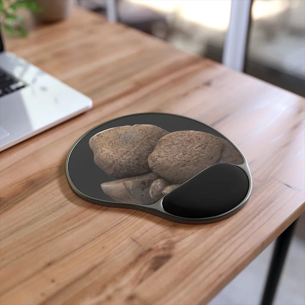 Rocks Mouse Pad With Wrist Rest