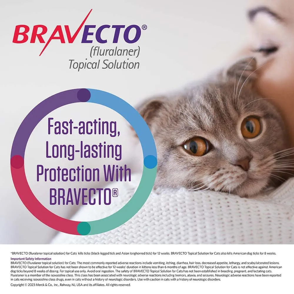 Rx BRAVECTO Topical, Feline