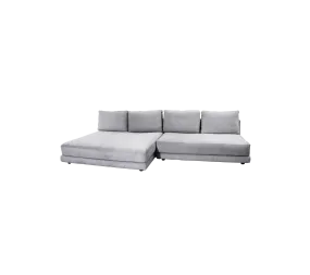 Scale 2-seater sofa w/double daybed, right