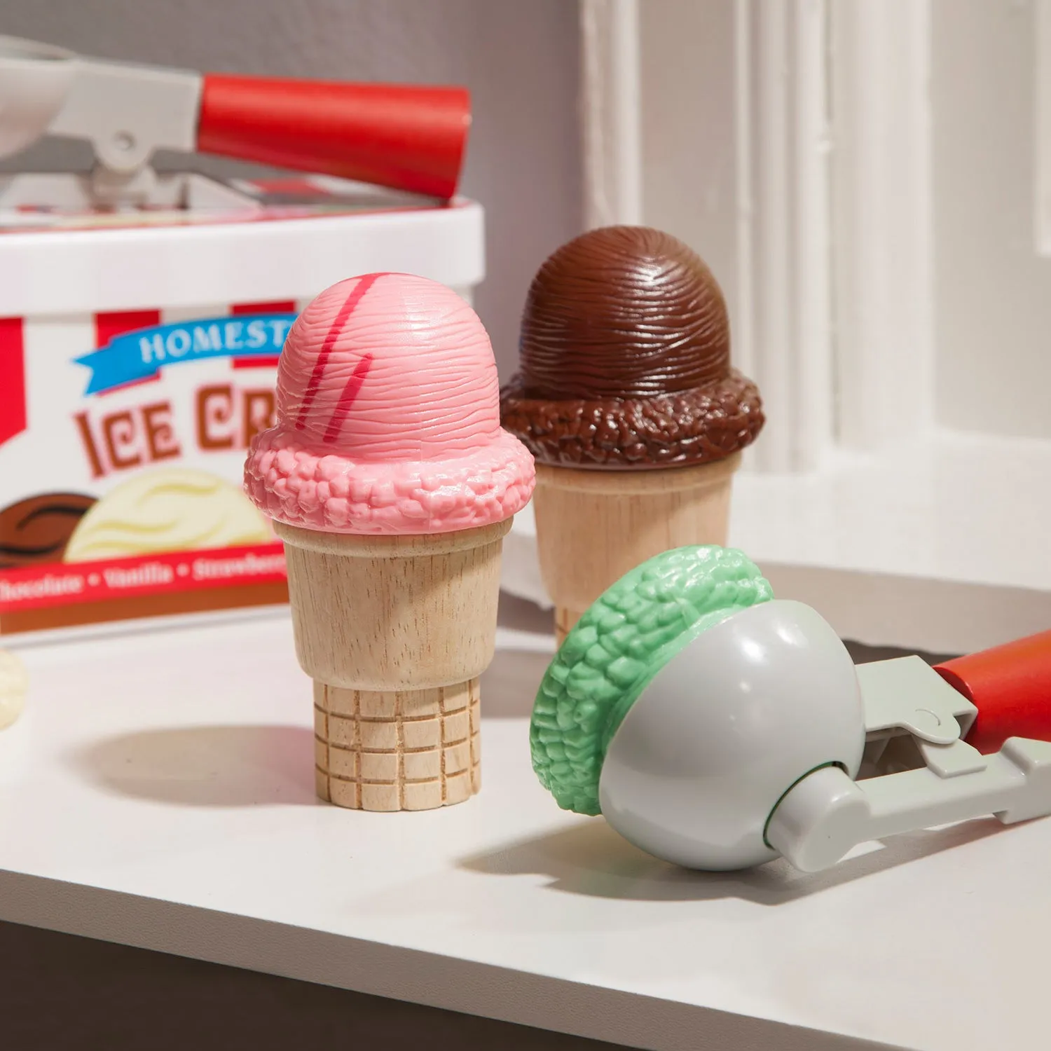 Scoop & Stack Ice Cream Cone Playset