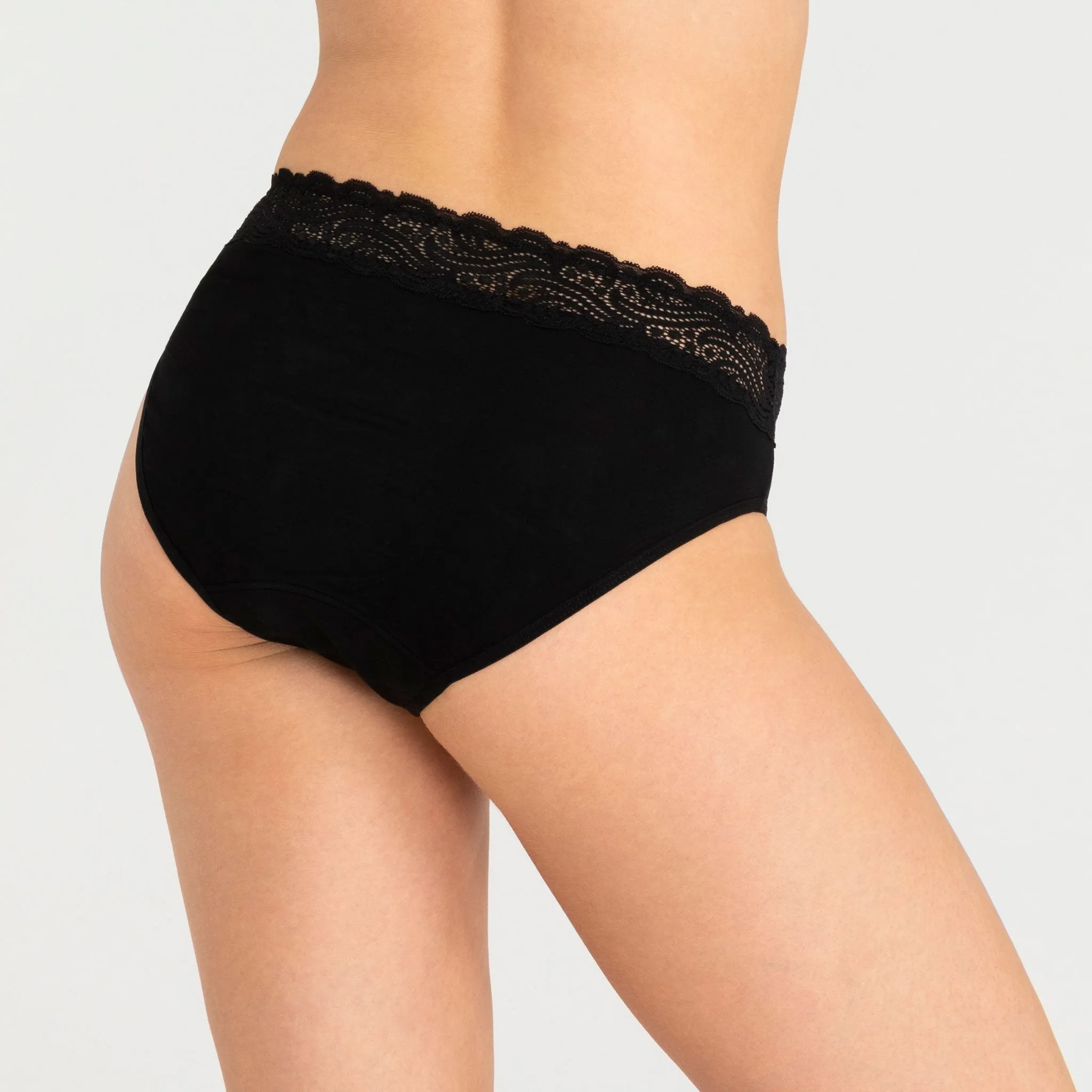 Sensual Hi-Waist Bikini Light-Moderate Absorbency