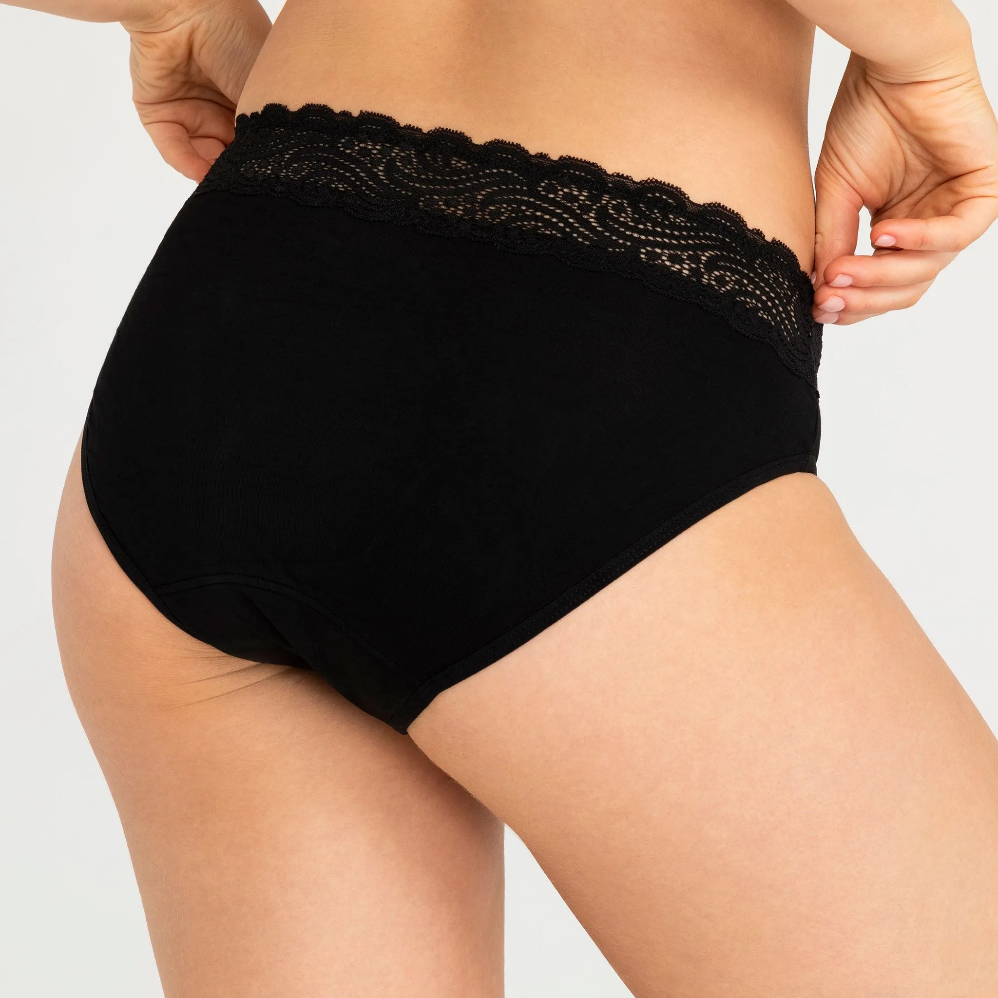 Sensual Hi-Waist Bikini Light-Moderate Absorbency