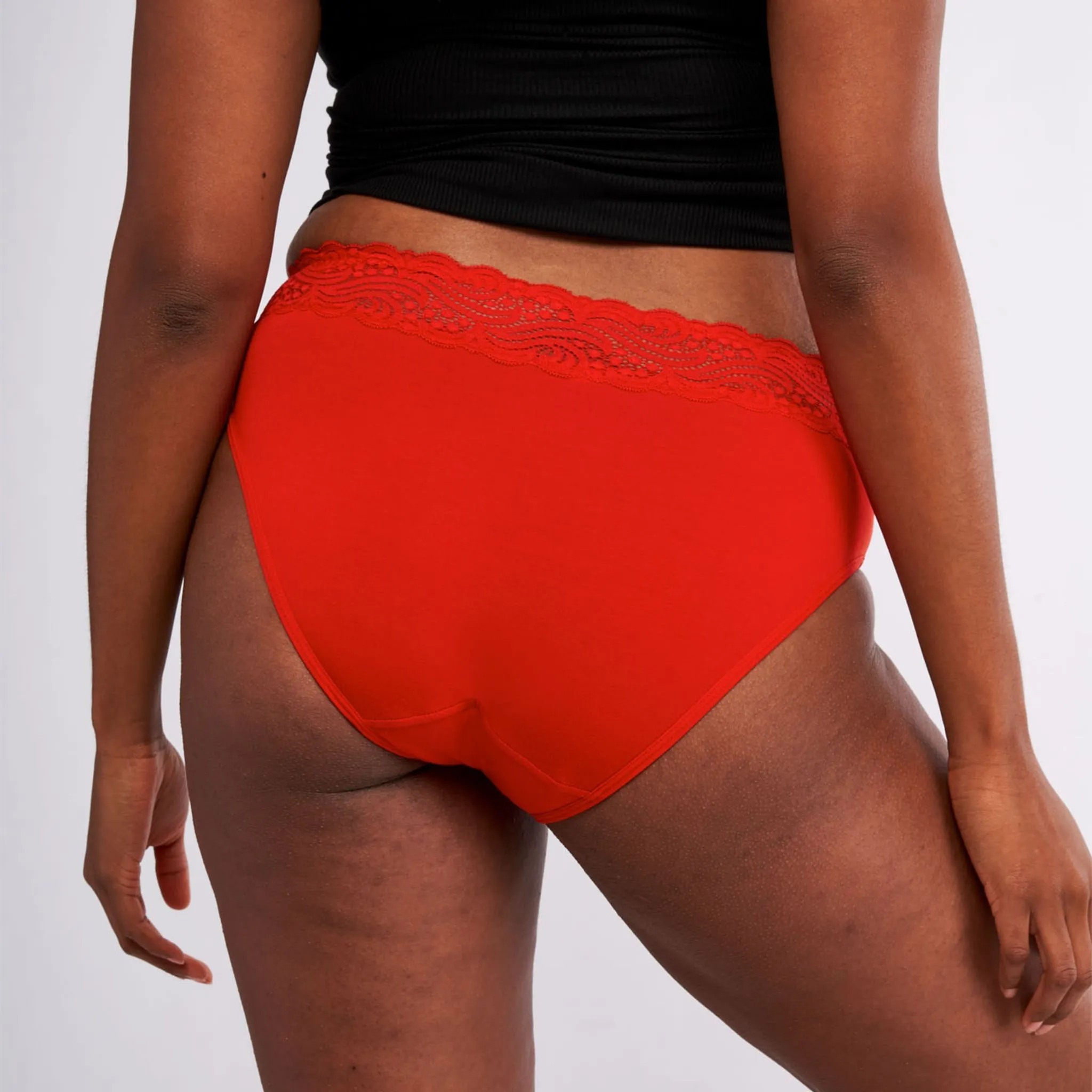 Sensual Hi-Waist Bikini Light-Moderate Absorbency