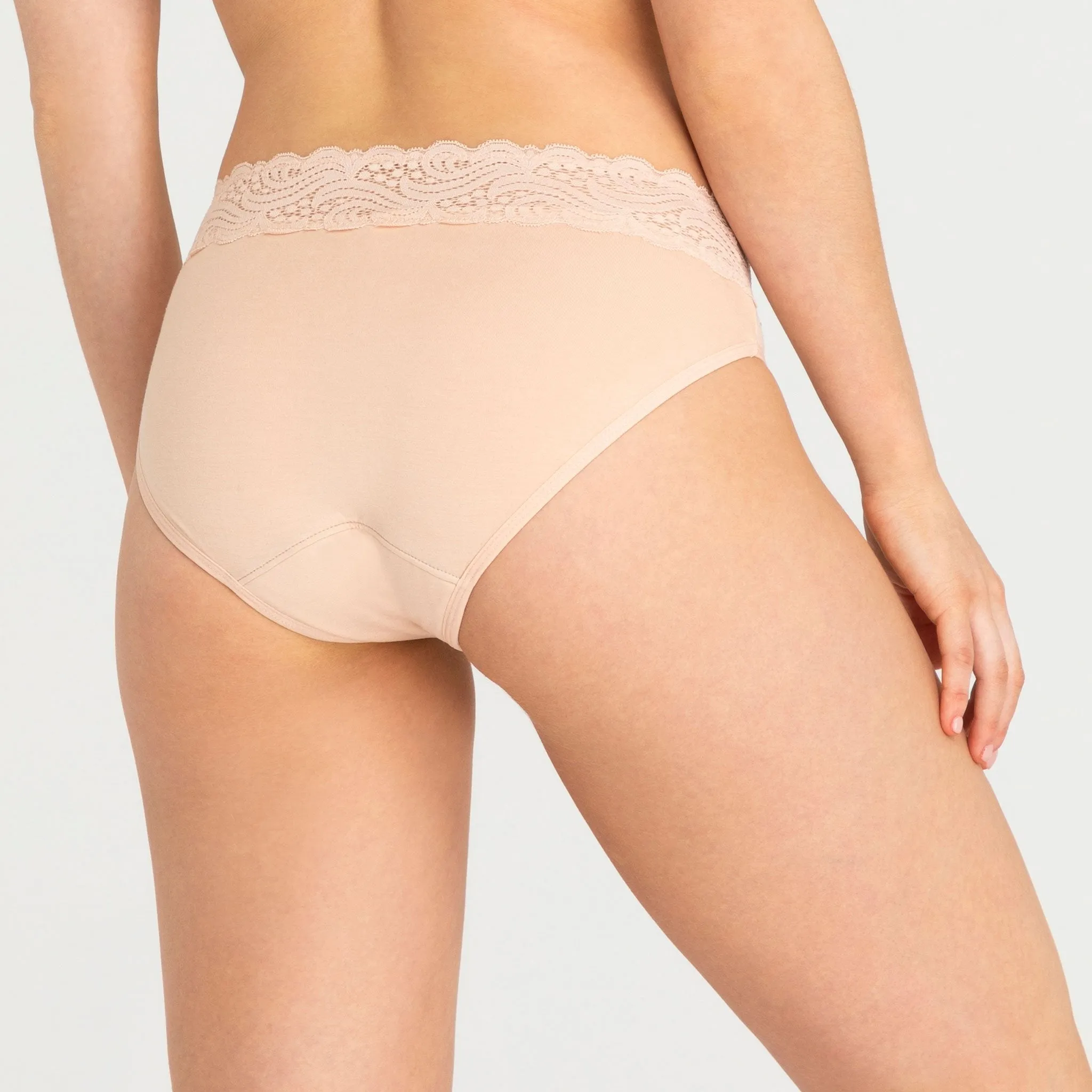 Sensual Hi-Waist Bikini Light-Moderate Absorbency