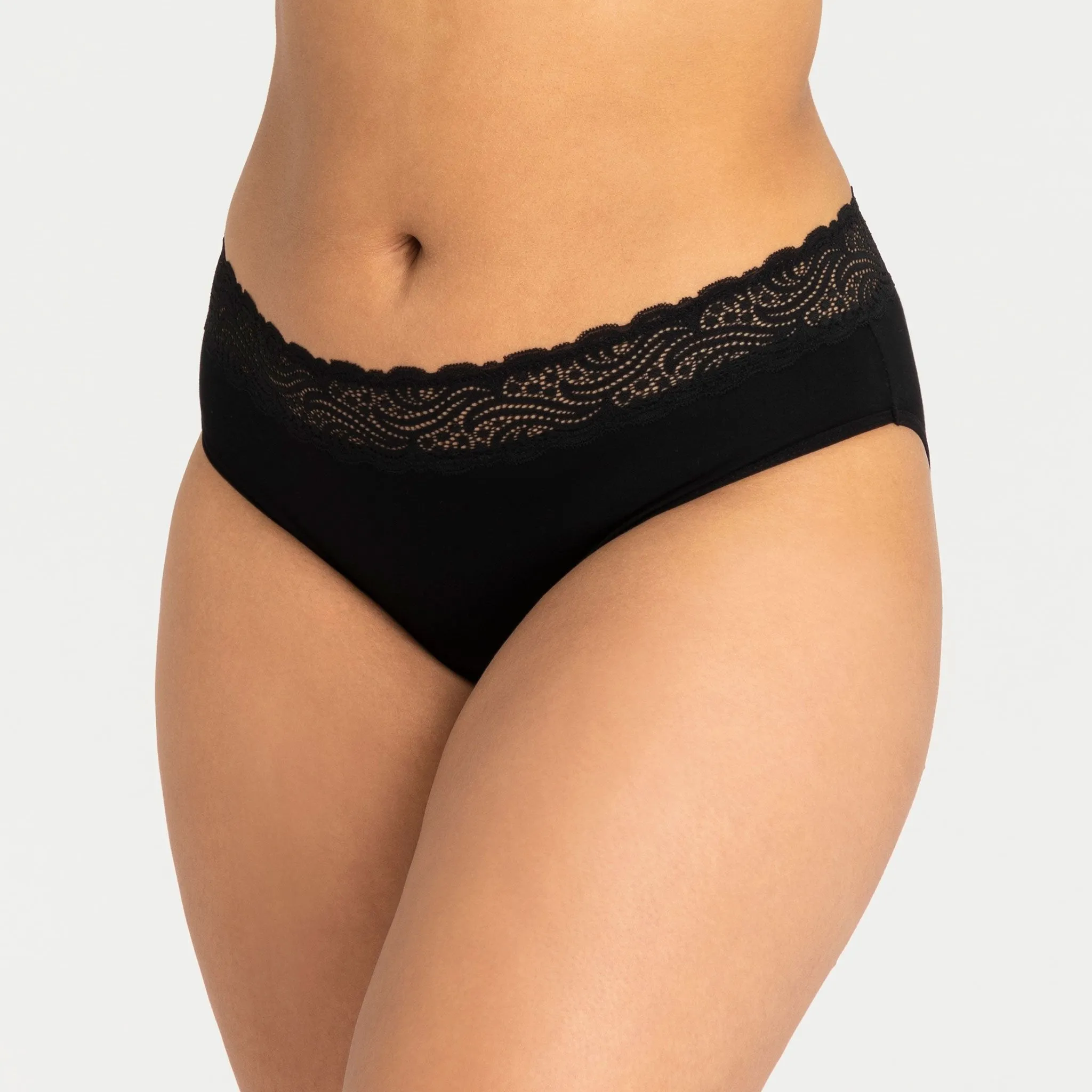 Sensual Hi-Waist Bikini Light-Moderate Absorbency