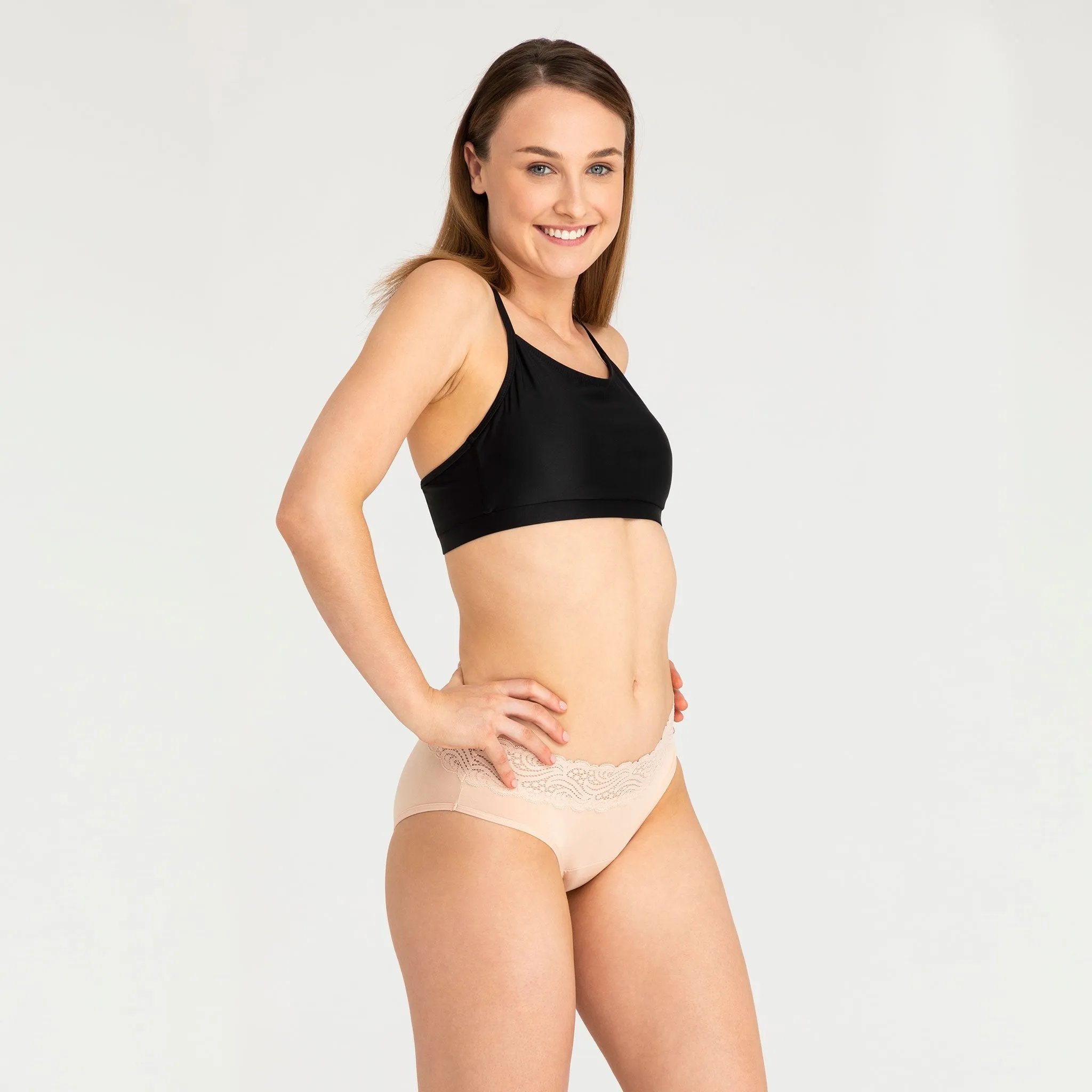 Sensual Hi-Waist Bikini Light-Moderate Absorbency