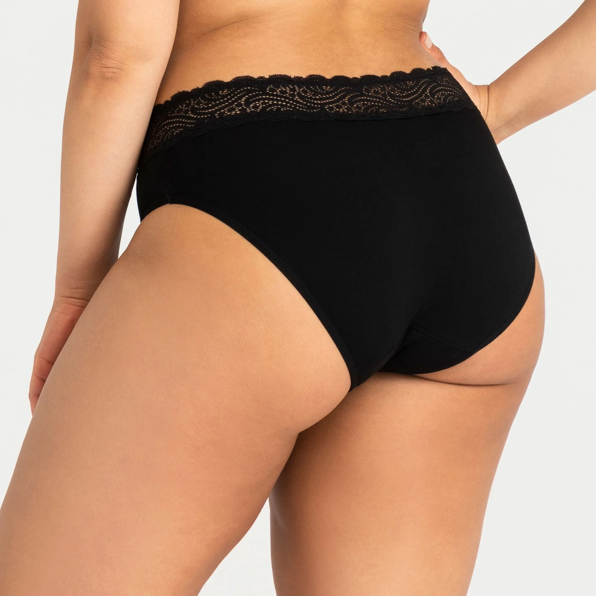 Sensual Hi-Waist Bikini Light-Moderate Absorbency