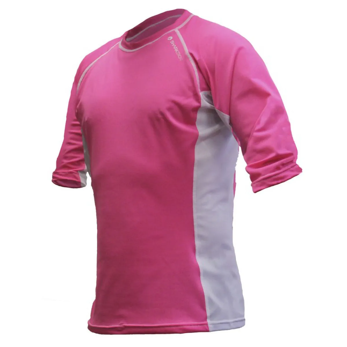 Sharkskin Rapid Dry Short Sleeves Tops Loose Fit