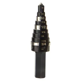 Step Bit, 1/4" Hex Shank, 7/8" - 1 1/8" Quick Release