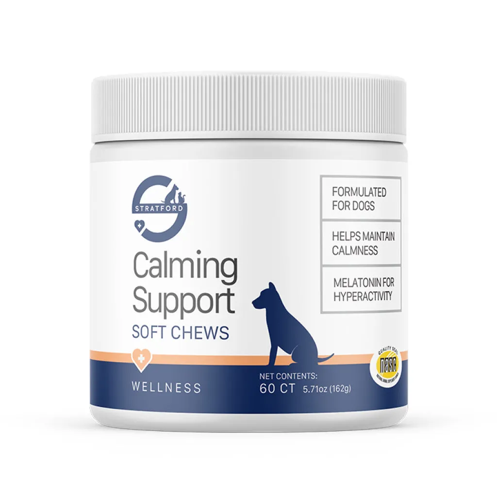 Stratford Calming Support for Dogs (60 Soft Chews)