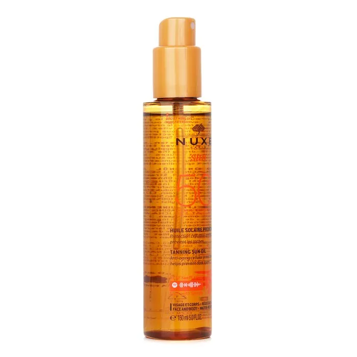 Sun Tanning Sun Oil High Protection Spf50 (for Face &amp; Body) - 150ml/5oz