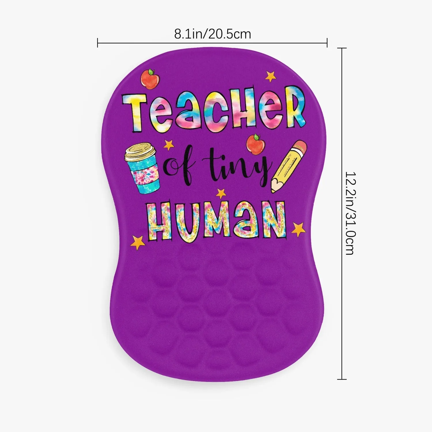 Teacher of Tiny Human Mouse Pad with Wrist Rest