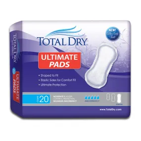 TotalDry Pads Ultimate, Case of 180