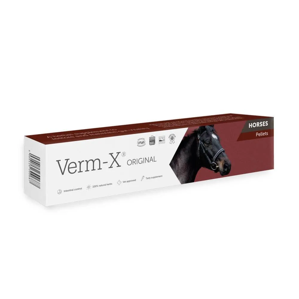 Verm-X Pellets for Horses | Holistic Intestinal Horse Supplements