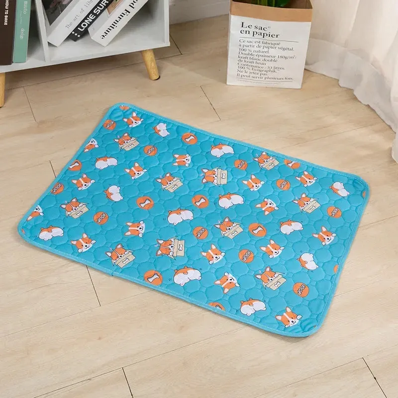 Washable Dog Urine Mat with Anti-Slip Bottom