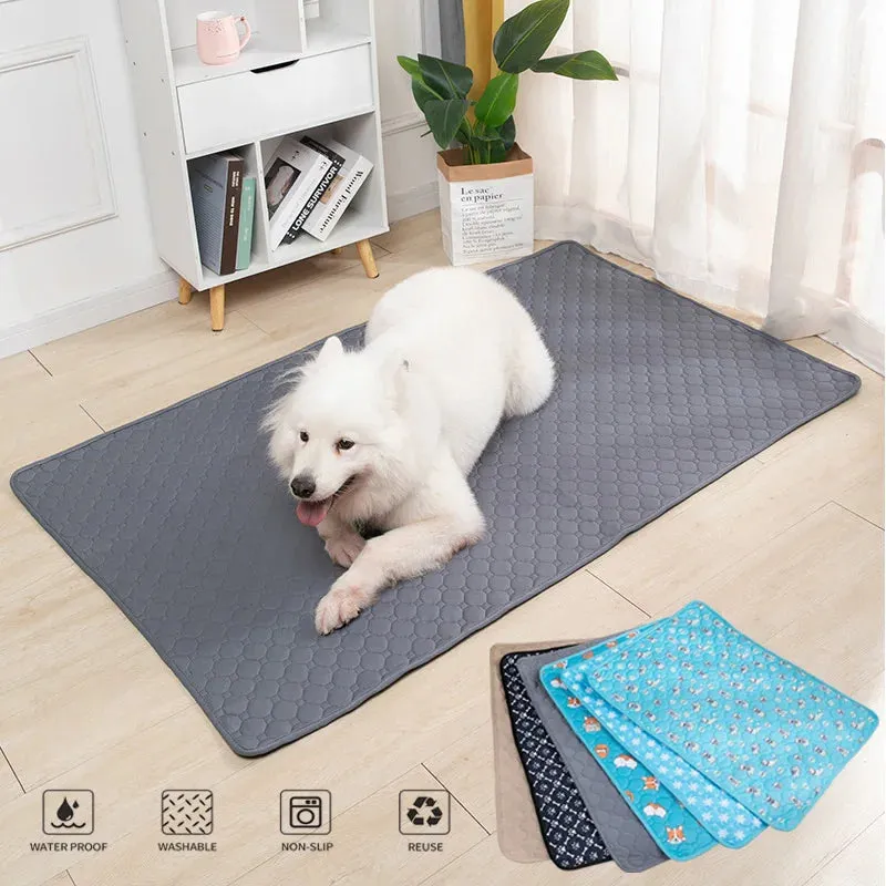 Washable Dog Urine Mat with Anti-Slip Bottom