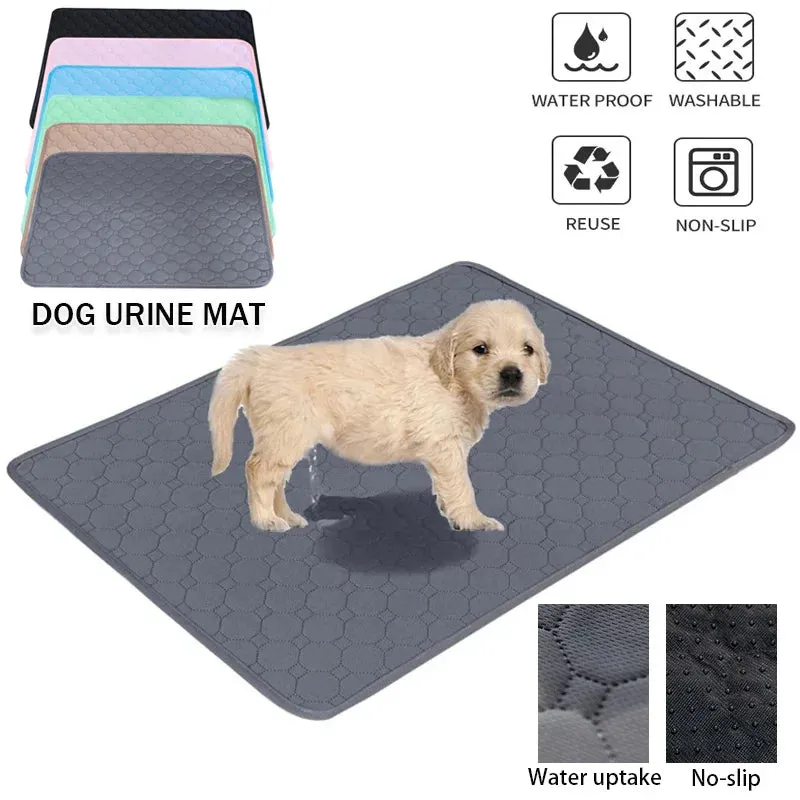 Washable Dog Urine Mat with Anti-Slip Bottom