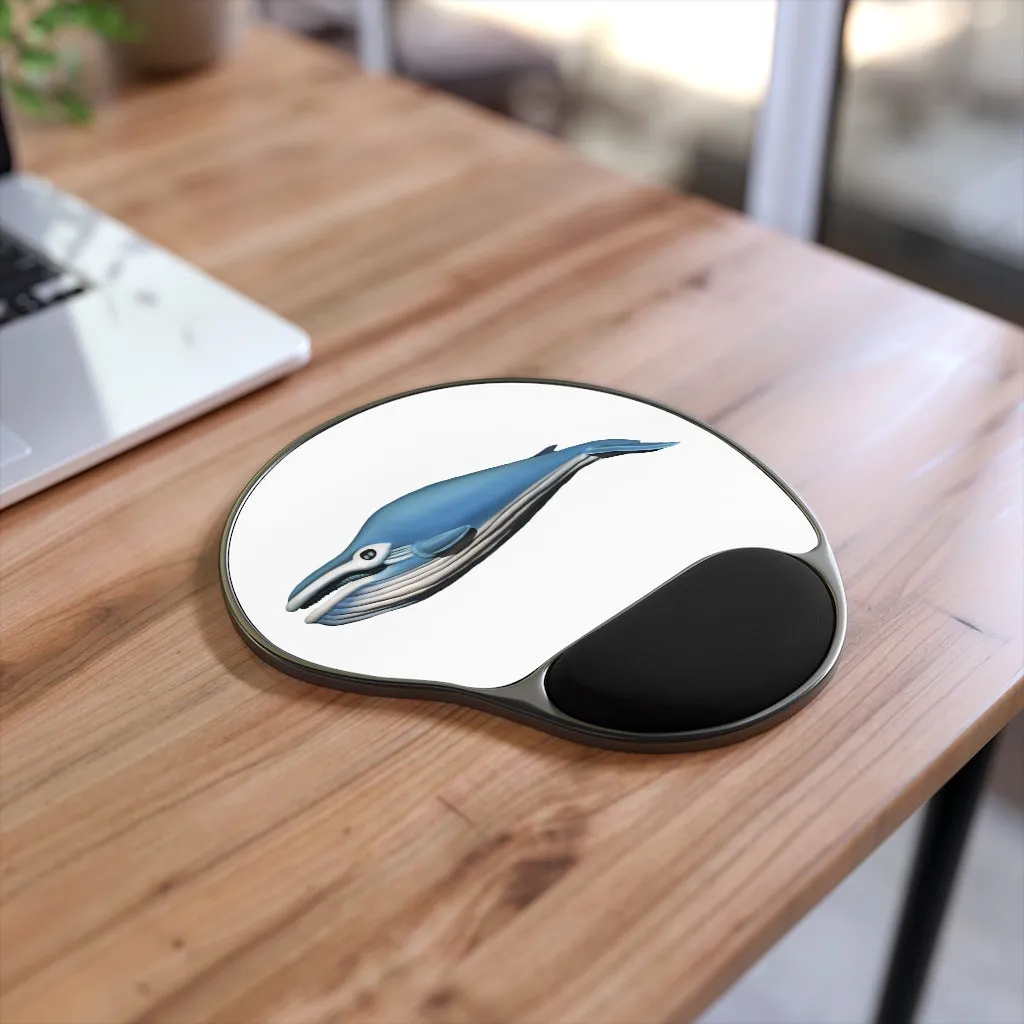 Whale Mouse Pad With Wrist Rest