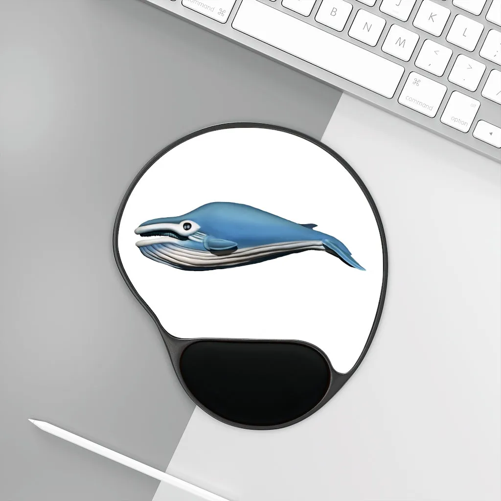 Whale Mouse Pad With Wrist Rest