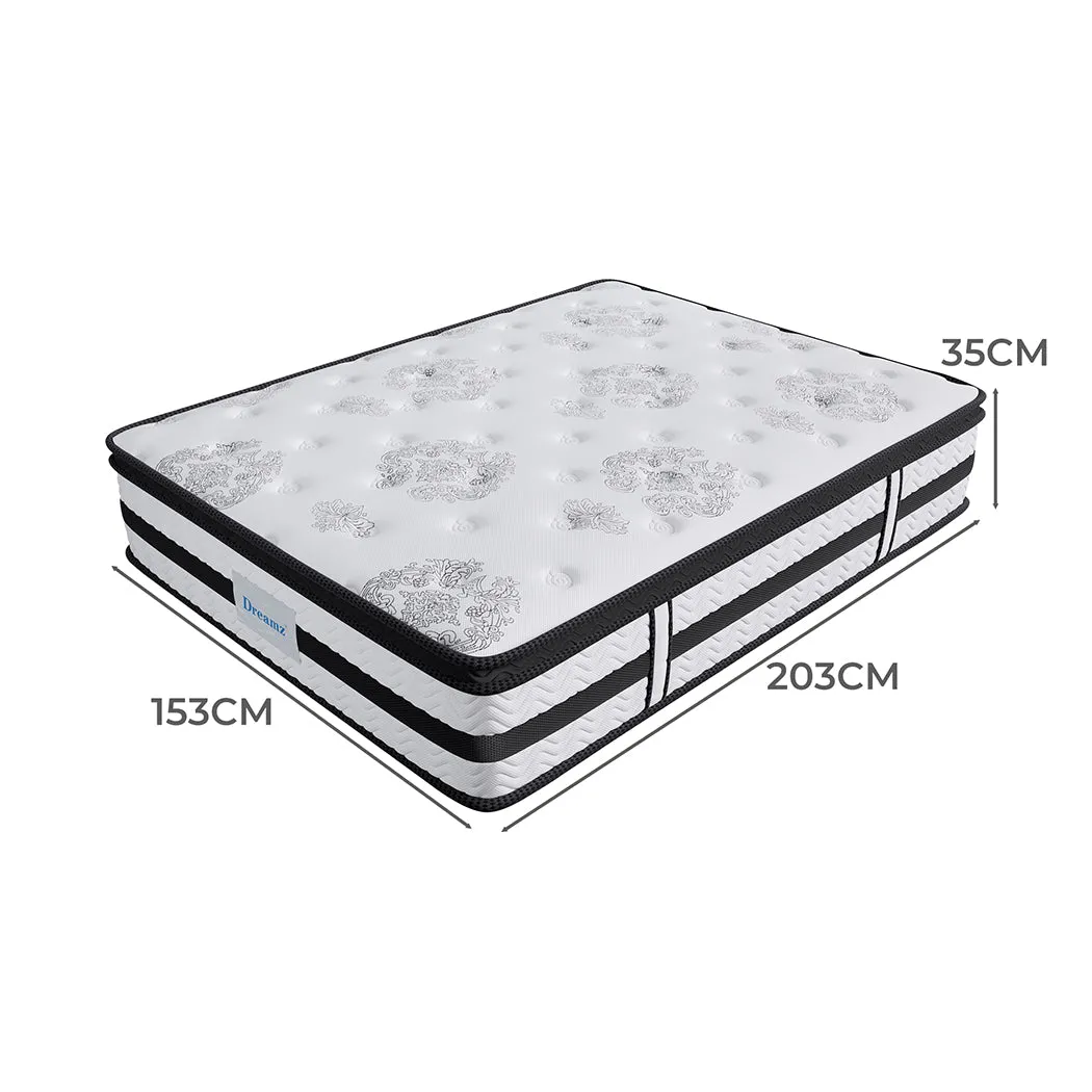 Ysla 35cm Thick Euro Top Egg Crate Foam Mattress - Queen