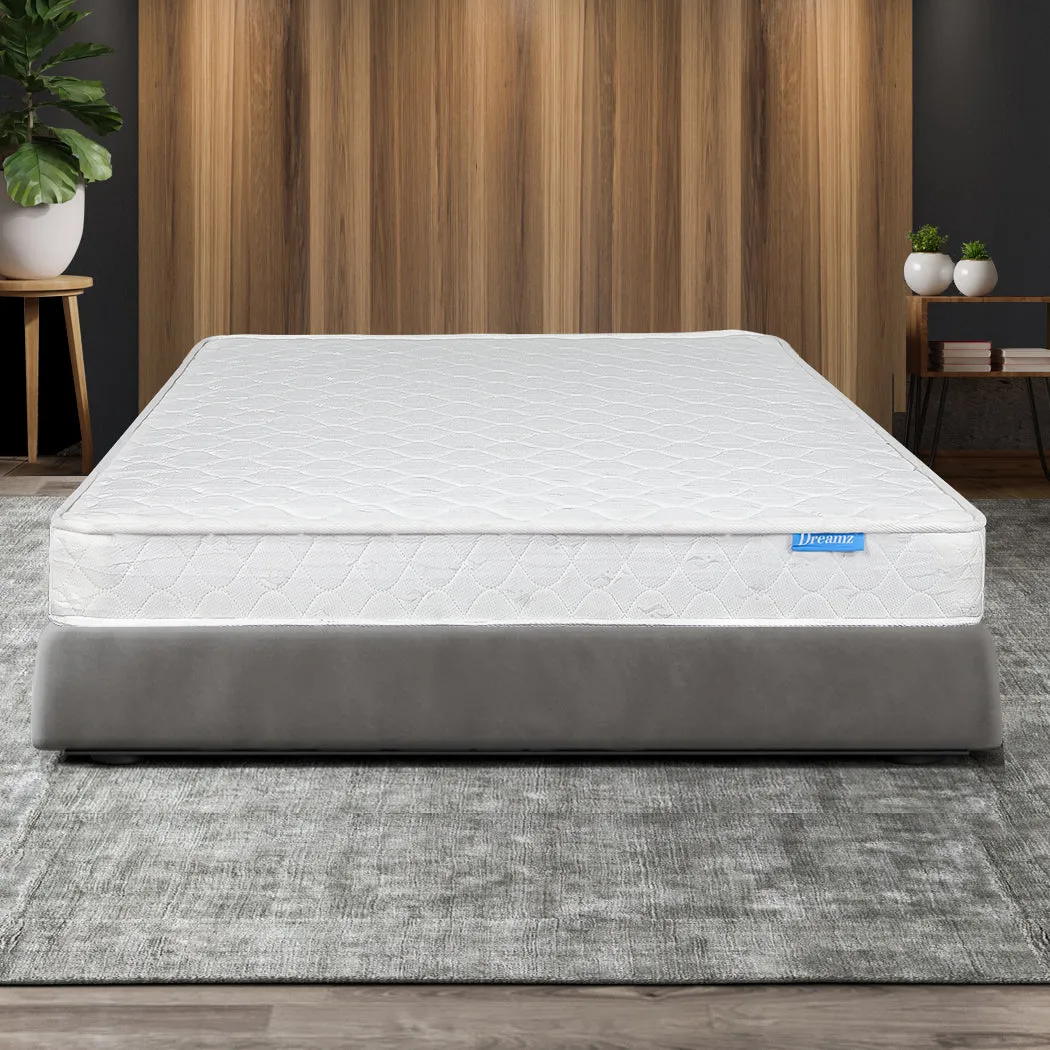 Zera 13cm Mattress Spring Coil Bonnell Bed Sleep Foam Medium Firm - Double