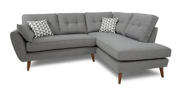 Zinc Left Hand Sectional Sofa